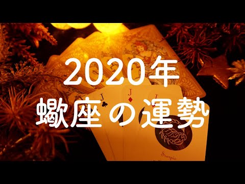 【2020年】蠍座（さそり座）の運勢💫年間リーディング【タロット占い】