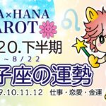 【獅子座/2020下半期・占い】しし座さんの下半期・運勢/仕事・恋愛・金運、各月毎のアドバイス♡ハナハナタロット♡