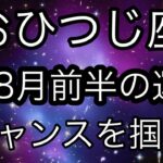 #星座別#タロット占い#牡羊座【8月前半の運勢】おひつじ座　チャンスを掴み取る時が来た！超細密✨怖いほど当たるかも知れない😇