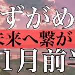 みずがめ座♒️11月前半　未来へ繋がる