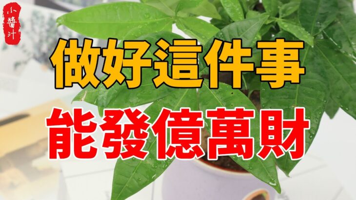 風水師告訴我：做好這件事，財神會更喜歡你，能掙億萬財！#生活小醬汁