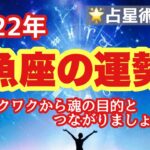 2022年🐟魚座の運勢💫変化の波を乗りこなすか、流れるか…すべては夢のあるなしで分かれます🏄‍♀️