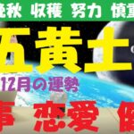 【五黄土星、仕事運、恋愛運、健康運】風水、活動運、2021年12月の運勢