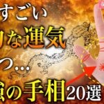 【手相占い】ものすごい強力な運気を持つ最強の手相20選