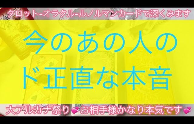 #138   あの人の本気度🌹高めです💕     今のあの人のド正直な本音💞細密にみています💞L👀K !!💕