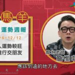 12/06-12/12 ｜蛇 馬 羊 ｜2021風水生肖運勢週報