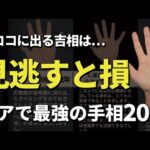 【レアで最強の手相】※ココに出る吉相は見逃すと損します