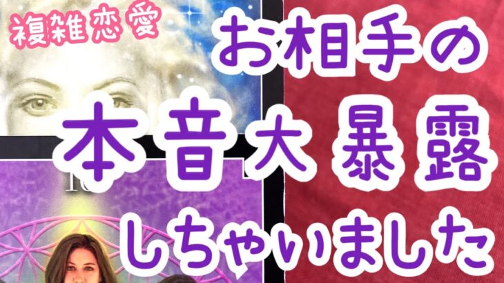 大興奮連発⁉️お相手の今現在の本音を大暴露します💗💔深掘り✨次起きる事💗複雑、復縁、社内、音信不通タロット占い🔮当たるかもしれないカードリーディング