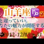 ☆山羊座♑️人と違っていい。あなたの魅力が開花する時‼️ 2021-12/15〜31