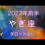 【占い】やぎ座さんの2022年前半をタロットで占ってみた✨