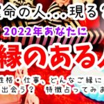 運命的なご縁も？⛩【2022年❣️あなたにご縁のある人の特徴♥️占いました】タロットラウンジあもーれver.