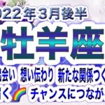 牡羊座2022年3月後半タロットリーディング