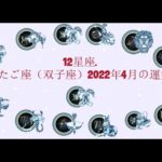 12星座. – ふたご座（双子座）2022年4月の運勢.