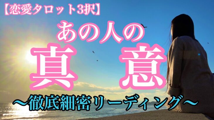 【恋愛タロット3択】なぜ連絡くれないの？なぜ会おうとしないの？なぜ進展しないの？あの人の真意が分からない時に是非ご覧ください！