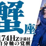 【蟹座】世界を変えるか変えないか？！冷静沈着で運気上昇！2022年5月運勢【癒しの174Hz当たる占い】