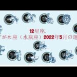 12星座. – みずがめ座（水瓶座）2022年5月の運勢.