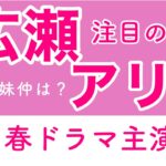 広瀬アリスさん体調大丈夫？四柱推命で鑑定