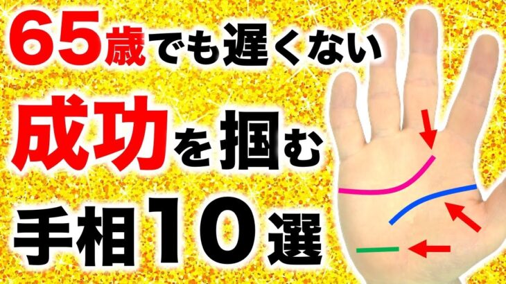 【手相】今から１歩踏み出せば大成功！何歳からでも起業家になる手相１０選【最年少１６歳〜最高齢６５歳】