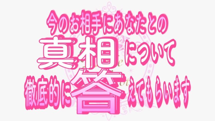 【恋愛❤️個人鑑定級👀】正直…お相手から凄すぎる答えが返ってきた😳タロット🧚オラクルカードリーディング