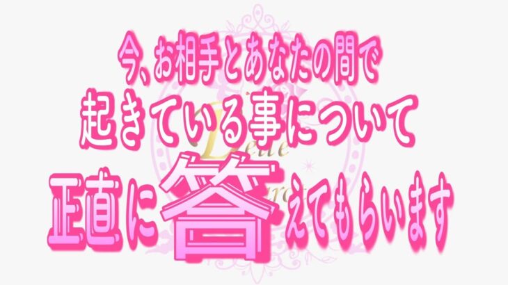 【恋愛❤️個人鑑定級👀】お相手から正直すぎる答えが返ってきた😢タロット🧚オラクルカードリーディング