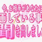 【恋愛❤️個人鑑定級👀】お相手の内緒の計画ですが😳…聞き出しました🤭タロット🧚オラクルカードリーディング