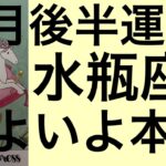 【5月後半の運勢】水瓶座いよいよ本番だよ！超細密✨怖いほど当たるかも知れない😇#星座別#タロット占い#山羊座