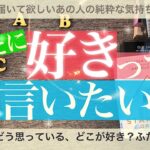 あなたに「好き」って言いたい人【タロット占い】あなたに想いを寄せている人🍀ふたりの未来と最終結果💖本当の純愛がありました