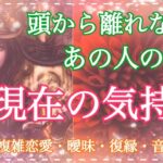 【超辛口】頭から離れないあの人…今現在の気持ちと状況💗個人鑑定級💗タロット占い・オラクルカードリーディング【疎遠・複雑恋愛・曖昧な関係・復縁・音信不通】