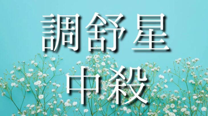 【算命学】十大主星・調舒星中殺、人を巻き込んで自○する人、自滅の道をたどる人。