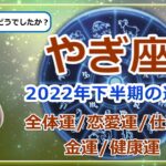 【2022年下半期のやぎ座の運勢】山羊座の2022年後半は試練の日々はもうすぐ終わり！