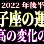 2022年後半の運勢　双子座　最高の変化の波