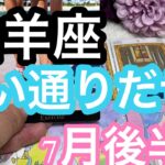 【7月後半の運勢】やぎ座　思い通りに人生が動き出す！超細密✨怖いほど当たるかも知れない😇#星座別#タロット占い#山羊座