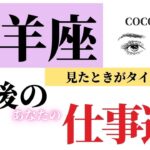 山羊座♑️ 【今後の仕事運】見たときがタイミング⭐ココママの個人鑑定級タロット占い🔮