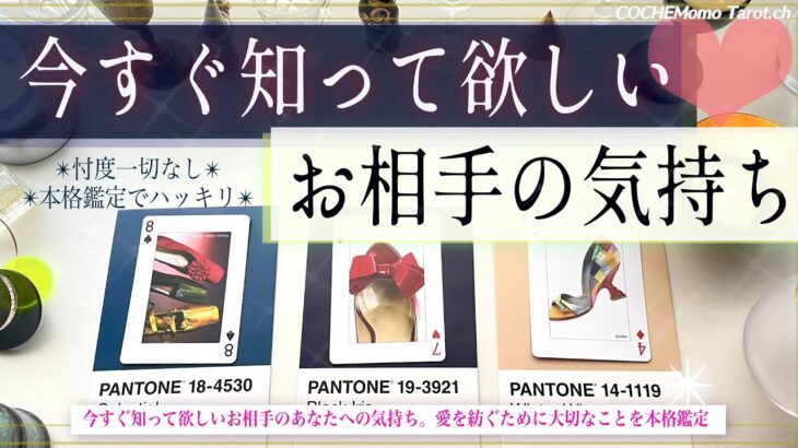 今すぐ知って欲しい♦︎お相手の本音🍸【重要✴︎覚悟】忖度一切なし、辛口本格リーディング、お相手の気持ち