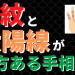 【手相占い】俵紋と太陽線の両方がある手相！お金をつかみ財産を残せる？