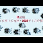 12星座. – おとめ座（乙女座）2022年７月の運勢.