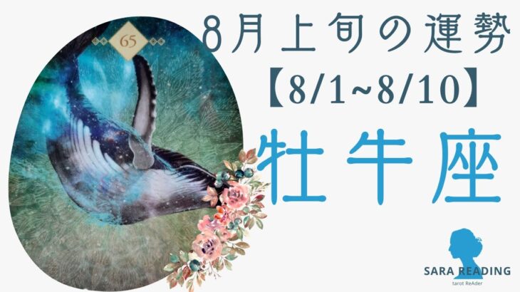 ♉牡牛座♉8月上旬の運勢【8/1~8/10】注目の的のような存在感。あなたの高いエネルギーが周囲を取り込む。