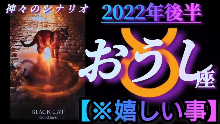 【牡牛座♉2022年後半運勢】✡️嬉しい事✡️　神々の結界で御安全にＶ字回復です🌈　❨オラクル、タロット占い❩