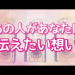 あの人があなたに伝えたい想い😌💕お相手の現状、今のあなたの印象、この関係に対する気持ちも👀✨