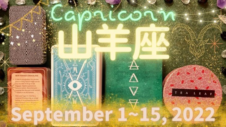山羊座★2022/9/1～15★悩んでいることや行き詰まっていることを再生させていく新しい経験が始まる時 – Capricorn – September 1~15, 2022