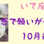 【10月前半の運勢】射手座　直感で進んで、願いが叶う！超細密✨怖いほど当たるかも知れない😇#星座別#タロット占い#射手座