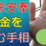 【将来安泰】お金が大きく入ってくる手相４選！現状が辛くても今後はお金持ち【手相占い／金運】