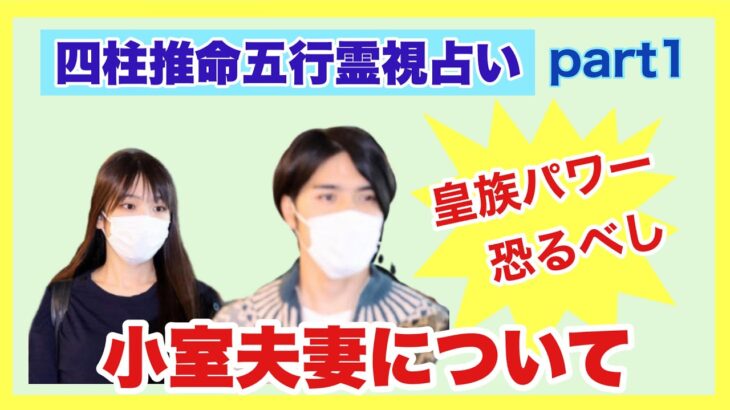 【四柱推命五行霊視占い】小室夫妻について①