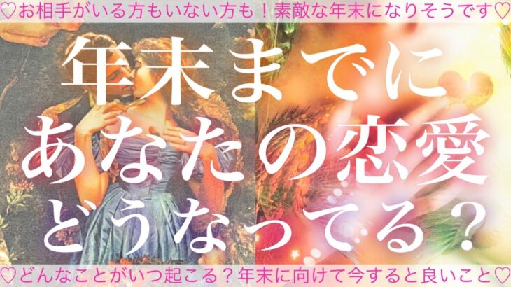 お相手がいる方もいない方も❣️年末までにあなたの恋愛どうなってる？🧸❤️🧸💓タロット💫オラクルカードリーディング🔮