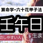 【算命学】六十花甲子法・壬午日