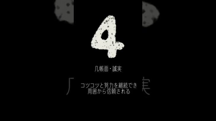 【カバラ数秘術】数字が持つ力その1 #shorts