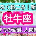 牡牛座【恋愛・人間関係運】幸結び💕まもなく起きる！新展開👑2022年11月から12月まで