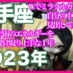 《射手座2023年》「Wでミラクルカード出現　自分の中の光りを見出して行ける！　奇跡や宇宙のエネルギーを受け取り上手な１年」総体運、お仕事、表現行為、金運、人間関係