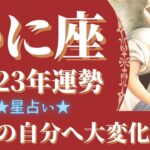 【蟹座】星占いメッセージ🌙2023年運勢　至上最高の自分へ🌈大変化の年、まったく違う別人へと生まれ変わっちゃう！もう何も怖くない！【仕事・恋愛・人間関係】【2023年保存版】