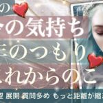 お相手の🍀今の気持ち！来年のつもり！これからのこと【タロット 占い 恋愛】あなたのことどう思っててこれから一体どうするつもり　ガッツリ質問しました